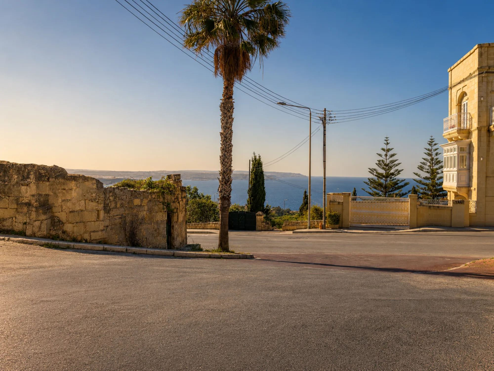 Nadur village in Gozo